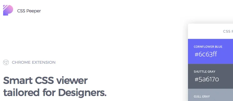 Css Peeper ไว้ดู Style ในหน้าอย่างง่ายๆ