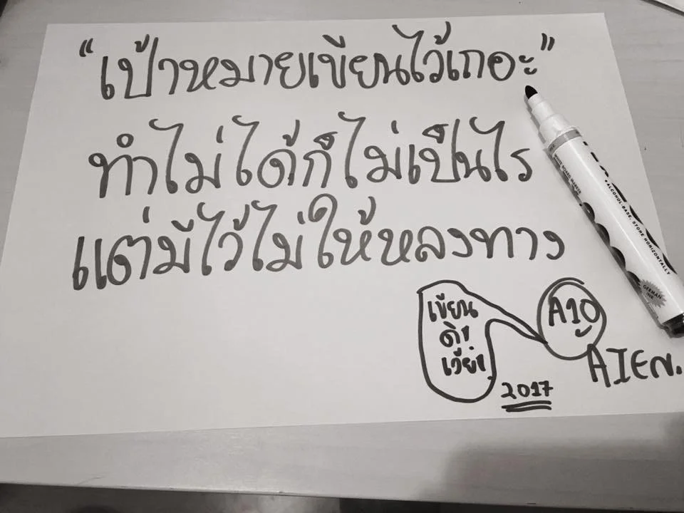 ตั้งเป้าหมายสักนิดในปี 2560